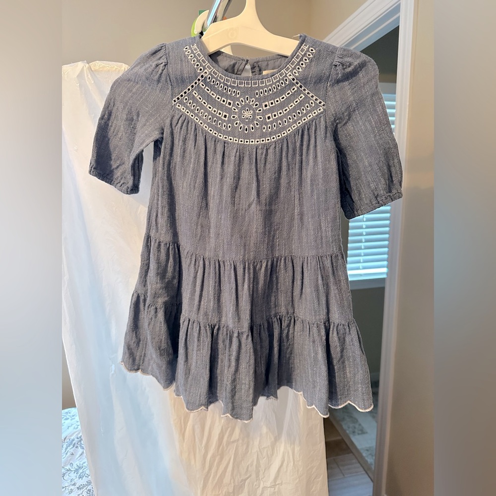 Dress toddler size 4T in blue color